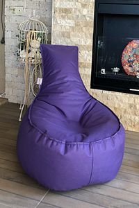 Aktif Armut Koltuk Mor Orta Boy 70*40*55 Cm ürün fotoğrafı