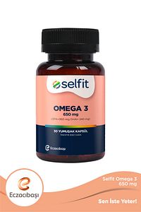 Omega-3 650 mg - 30 Yumuşak Kapsül | Yüksek EPA ve DHA İçeriği ürün fotoğrafı