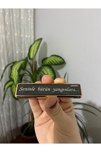 Istediğin Özel Yazıyı Yazdırabileceğin Kişiye Özel Usb Şarjlı Çakmak ürün fotoğrafı