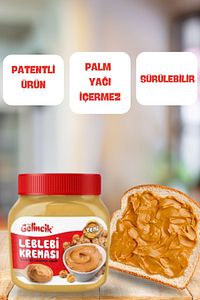 Kahvaltılık Sürülebilir Doğal Katkısız 650gr Özel Üretim Orijinal Leblebi Kreması ürün fotoğrafı
