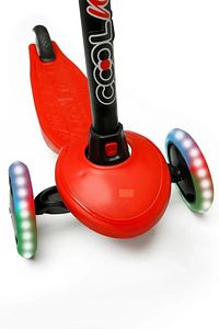 Kız Erkek Çocuk Scooter, Yüksekliği Ayarlanabilir Çocuk Scooter, Led Işıklı Tekerlekler ürün fotoğrafı