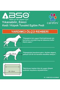 Abso Yıkanabilir Emici Köpek Pedi (2 Lİ SET) ( 75 X 85 Cm. ) ürün fotoğrafı