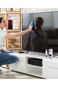 Tv Ekran Temizleme Spreyi, 250 Ml, Bilgisayar, Tablet, Telefon Ekranları Mikrofiber Bez ürün fotoğrafı