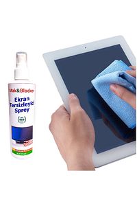 Tv Ekran Temizleme Spreyi, 250 Ml, Bilgisayar, Tablet, Telefon Ekranları Mikrofiber Bez ürün fotoğrafı