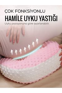 Hamile Yastığı, Çok Fonksiyonlu Hamile Destek Yastığı, Hamile Uyku Yastığı, 30 X 45 Iki Parça ürün fotoğrafı