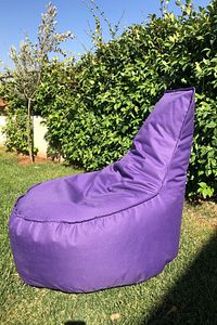 Aktif Armut Koltuk Mor Orta Boy 70*40*55 Cm ürün fotoğrafı