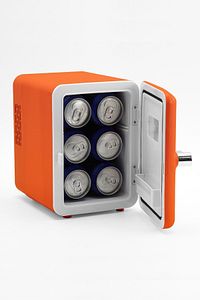 4L Turuncu Mini Buzdolabı HMFR-04 ürün fotoğrafı