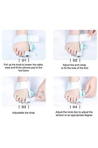 Ayarlanabilir Halufix Halluks Valgus Gece Ateli - Ayarlı Gece Ateli ürün fotoğrafı