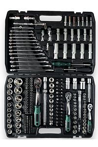 Tam Profesiyonel Germany 72 Diş Eğik Cırcır 216 Parça Lokma Takımı Oto Tamirci Tam Set 1/2-3/8-1/4 ürün fotoğrafı