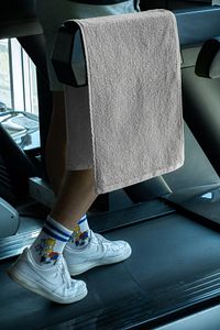 Spor Havlusu Gri %100 Pamuklu 30x90 Cm Kaliteli Gym Fitness Tenis Golf Boks Havlusu ürün fotoğrafı