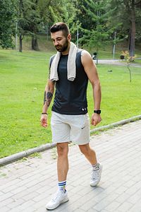 Spor Havlusu Gri %100 Pamuklu 30x90 Cm Kaliteli Gym Fitness Tenis Golf Boks Havlusu ürün fotoğrafı