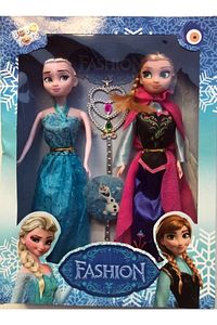 Elsa Ve Anna 2'li Büyük Boy Frozen Girls 39 Cm ürün fotoğrafı