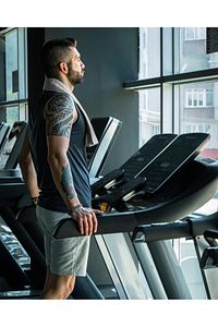 Spor Havlusu Gri %100 Pamuklu 30x90 Cm Kaliteli Gym Fitness Tenis Golf Boks Havlusu ürün fotoğrafı