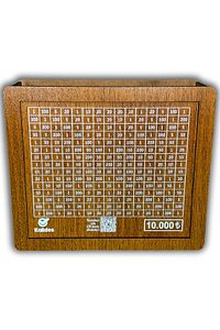 Parabox - 10.000tl Kumbara - Ahşap Para Biriktirme Hedef Kutusu - Hediyelik Ürünler ürün fotoğrafı