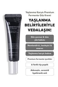 Fermentation Eye Cream - Kırışıklık Ve Yaşlanma Karşıtı Nemlendirici Premium Fermente Göz Kremi 10g ürün fotoğrafı