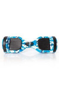 Elektrikli Kaykay Hoverboard 6.5 Inch Mavi Kamuflaj Grafity Desenli Akıllı ürün fotoğrafı