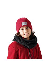 Erkek Çocuk Siyah Polar Balaklava Rüzgar Geçirmez Sıcak Tutan Kar Maskesi ürün fotoğrafı