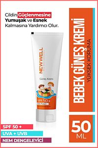 Güneş Koruyucu Çocuk Kremi Spf 50+ (50ml) ürün fotoğrafı
