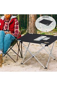 Ultralight Katlanır Kamp Sehpası, Piknik, Bbq, Balıkçılık, Avcılık, Plaj Için Masa Orta Gri ürün fotoğrafı