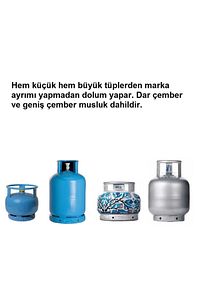 5 li Tüm tüplere ve kartuşlara uygun  Kamp Kartuşu Tekrar Dolum Seti süper 5 Li Set ürün fotoğrafı