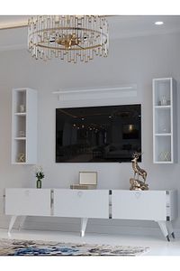 Festival Tv Ünitesi S3008-1 Beyaz ürün fotoğrafı