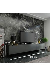 Festival Tv Ünitesi Q3017-4 Antrasit Minifiks Bağlantı Dışarıdan Vida Gözükmez ürün fotoğrafı