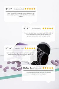 Melatonin 3mg, Hidrolize Kolajen, Vitamin B6, Lavanta, Papatya & Kedi Otu ürün fotoğrafı