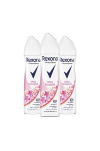 Kadın Sprey Deodorant Sexy Bouquet Ter Kokusuna Karşı Koruma 150 Ml X3 Adet ürün fotoğrafı