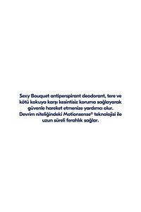 Kadın Sprey Deodorant Sexy Bouquet Ter Kokusuna Karşı Koruma 150 Ml X3 Adet ürün fotoğrafı