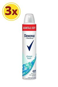 Kadın Deodorant Sprey Shower Fresh 200 ml X3 ürün fotoğrafı