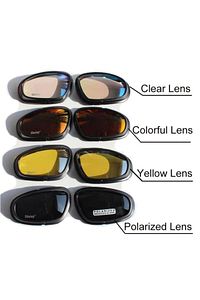 Usa Mılıtary C5 4 Lensli Polarize Taktikal Gözlük ürün fotoğrafı
