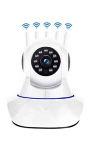 Wifi Ip Güvenlik Kamera Bebek Izleme 5 Antenli Ip Kablosuz Gece Görüşlü Sensörlü Harekete Duyarlı ürün fotoğrafı