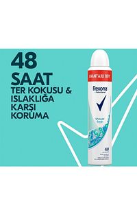 Kadın Sprey Deodorant Shower Fresh Avantajlı Boy 200 ml X2 Adet ürün fotoğrafı