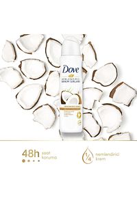 Kadın Sprey Deodorant Nemlendirici Bakım Hindistan Cevizi Ve Yasemin Çiçeği 150 ml X3 Adet ürün fotoğrafı