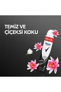 Kadın Sprey Deodorant Invisible On Black White Clothes Avantajlı Boy 200 ml X3 Adet ürün fotoğrafı