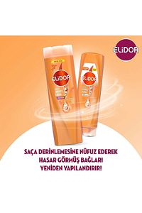 Superblend Saç Bakım Şampuanı Anında Onarıcı Bakım C Vitamini Keratin Seramid 400 ml x3 Adet ürün fotoğrafı