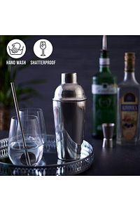 10 Parça Süper Avantajlı Paket Pipetli Kokteyl Hazırlama Seti ( Stand Hediyeli ) ürün fotoğrafı