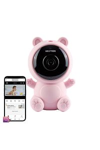 Ninni Söyleyen Gece Görüşlü Ip Wifi Bebek Izleme Kamerası Pembe - App Ile Kontrol ürün fotoğrafı