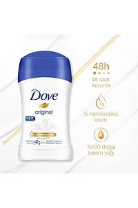 Kadın Stick Deodorant Original Nemlendirici Krem Etkili 40 g X 2 Adet ürün fotoğrafı