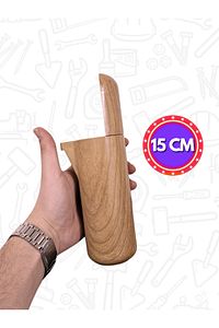 Kapsül Lüks Mobilya Ayağı Kanepe Koltuk Tv Ünitesi Yatak Baza Ayağı 15 Cm Açık Ceviz Baza Ayakları ürün fotoğrafı