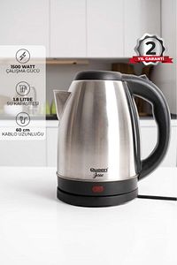 Awox Queen QK-07 Jesse Çelik Kettle 1,8 Litre ürün fotoğrafı