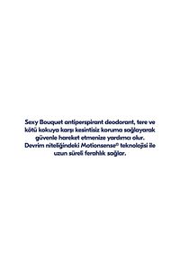 Kadın Roll On Deodorant Sexy Bouquet 50 ml X2 Adet ürün fotoğrafı