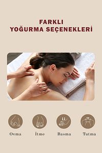 Ovmalı Masaj Aleti Boyun Sırt Bel Dayanıklı Şarjlı Gelişmiş Masaj Aleti ürün fotoğrafı
