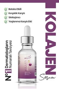 Collogen Dolgunlaştırıcı Botox Etkili Kırışıklık, Işıltı Veren Yaşlanma Karşıtı Leke,giderici Serum ürün fotoğrafı