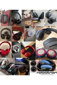 Beats Solo 2 Solo 3 Uyumlu Kulaklık Pedi Kulaklık Süngeri Yastığı ( Siyah ) ürün fotoğrafı