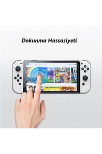 Nintendo Switch OLED 7  Uyumlu inç Ekran Koruyucu Nano Oyun Konsolu ürün fotoğrafı