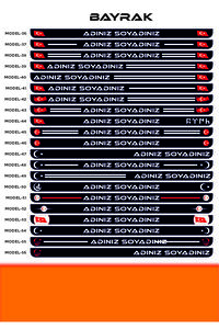 Kişiye Özel Isimli Plakalık 2 Adet Araç Logo Baskılı Siyah Oto Plakalık ürün fotoğrafı