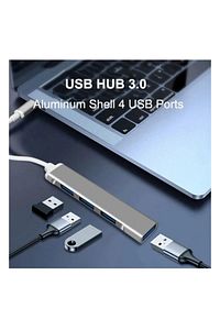 Type-c To Usb Hub 4 Port Çoklayıcı Macbook Ile Uyumlu Çoğaltıcı Type C To Usb Converter Hub ürün fotoğrafı