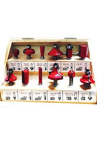 12 Parça Freze Uç Takımı Ahşap Oyma Ağaç Delme Çantalı Set 6 Mm ürün fotoğrafı