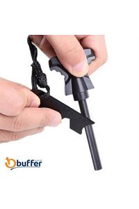 Atesın Acil Durum Ateş Yakma Taşı Düdük Hediyeli Magnezyum Çubuk Çakmaktaşı Hayatta Kalma Ateş B ürün fotoğrafı